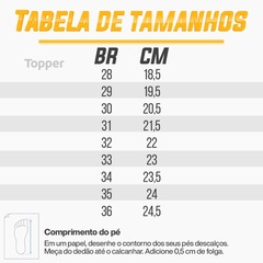 Chuteira Futsal Topper Cup 8 - Infantil - Foto 4