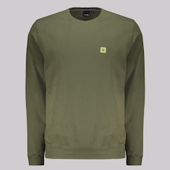 Blusão de Moletom Hurley Icon II sem Capuz - Masculino - Foto 1