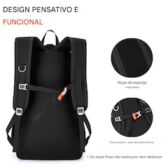 Mochila Esportiva Gold Sports Dobrável Camel Montanhismo A Prova De Água 35 Lts - Foto 2