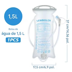 Bolsa De Hidratação Gold Sports Para Prática Esportiva 1,5 Litros - Foto 2
