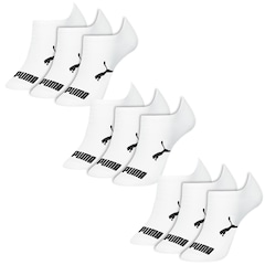 Meia Puma Masculinas Sapatilhas Esportivas 9 Pares - Masculina - Foto 1