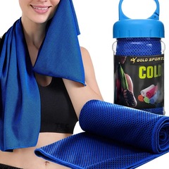 Toalha De Microfibra Gold Sports Ultra Refrescante Cool 88x29 Cms - Foto 2