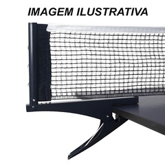 Rede de Tênis de Mesa com Suporte Alicate Fort - Foto 3