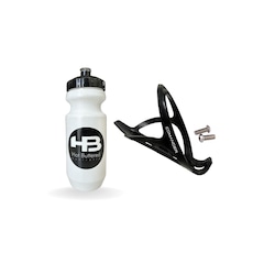 Kit Caramanhola Comander Unbreak Garrafa Água Bike HB - 500 ml + Suporte - Foto 1