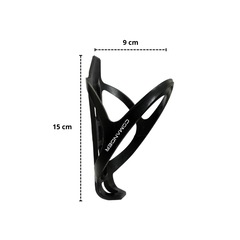 Kit Caramanhola Comander Unbreak Garrafa Água Bike HB - 500 ml + Suporte - Foto 5