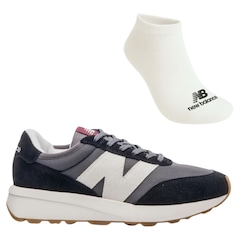 Tênis New Balance 370V1 + Par de Meia - Feminino - Foto 1