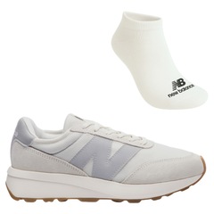 Tênis New Balance 370V1 + Par de Meia - Feminino - Foto 1