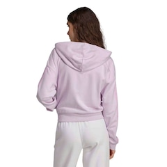 Jaqueta adidas 3 Stripes com Capuz - Feminina - Foto 2