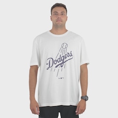 Camiseta New Era Sunset MLB Los Angeles Dodgers Plus Size - Masculina - Foto 1