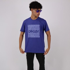 Camiseta Oakley Coral Organic Box SS Tee - Masculina - Foto 3