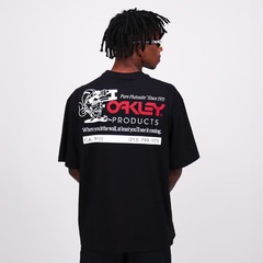 Camiseta Oakley B1B Wall Tee Edição Limitada - Masculina - Foto 4