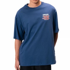 Camiseta Oakley B1B Wall WT25 - Masculina - Foto 1