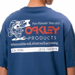 Camiseta Oakley B1B Wall WT25 - Masculina - Foto 4