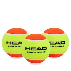 Bola de Beach Tennis Head - Pack com 3 Unidades - Foto 1