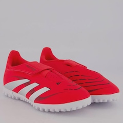 Chuteira de Society adidas Predator Club Cel - Infantil - Foto 2