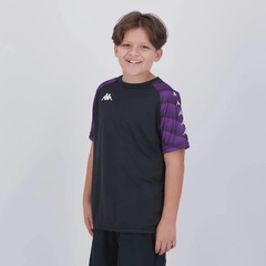 Kit 2 Camisas Kappa Raglany - Infantil - Foto 3