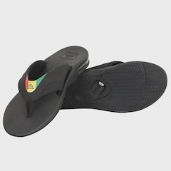 Chinelo Reef Mick Fanning Rasta - Masculino - Foto 2