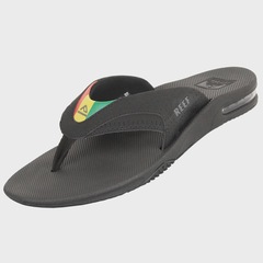 Chinelo Reef Mick Fanning Rasta - Masculino - Foto 3