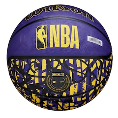 Bola de Basquete Wilson NBA TEAM GRAFFITI Los Angeles Lakers - Foto 2