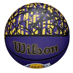 Bola de Basquete Wilson NBA TEAM GRAFFITI Los Angeles Lakers - Foto 4