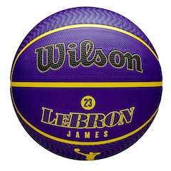Bola de Basquete Wilson NBA Lebron James Player Icon - Foto 1