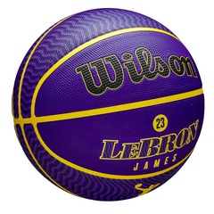 Bola de Basquete Wilson NBA Lebron James Player Icon - Foto 4