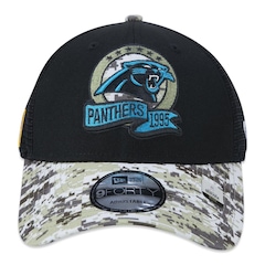 Boné Aba Curva New Era 940 Carolina Panthers NFL Salute to Service 22 - Adulto - Foto 1