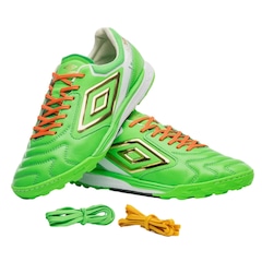 Chuteira Society Umbro Ada Master Class Pro Bump Saint Patrick's - Adulto - Foto 4
