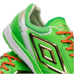 Chuteira Society Umbro Ada Master Class Pro Bump Saint Patrick's - Adulto - Foto 6