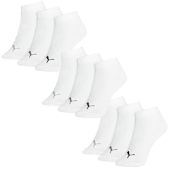 Meia Sapatilhas Puma Esportivas - 9 Pares - Masculina - Foto 1