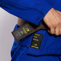 Kimono First Fight for Good 350G + Faixa Branca Pretorian - Adulto - Foto 4