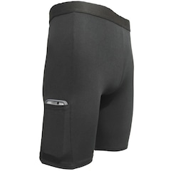 Bermuda Térmica Frishop Proteção UV Ciclista - Masculina - Foto 4