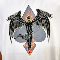 Camiseta Mcd Regular Anjo Fogo Espada  Masculina - Foto 3