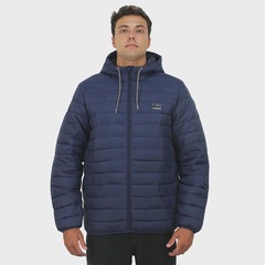 Jaqueta Quiksilver Scaly Hood Navy Blazer - Masculina - Foto 2