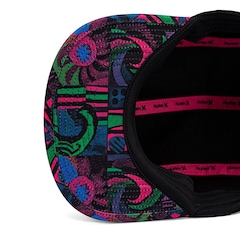 Boné Aba Reta Hurley Five Noise WT25 - Strapback - Adulto - Foto 3
