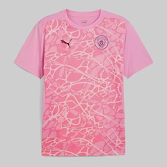 Camisa do Manchester City Puma Pré-Jogo 2025 - Masculina - Foto 5