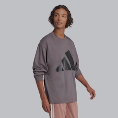 Camiseta Manga Longa adidas Big Logo - Masculina - Foto 2