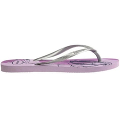 Chinelo Havaianas Slim Princesas - Infantil - Foto 4