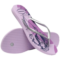 Chinelo Havaianas Slim Princesas - Infantil - Foto 5
