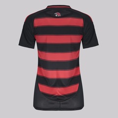 Camisa do Flamengo I 2025 Patch Libertadores adidas - Feminina - Foto 4