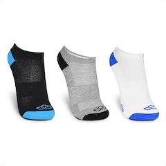 Kit Meia Cano Curto Olympikus Treino 3 Pares - Masculino - Foto 2