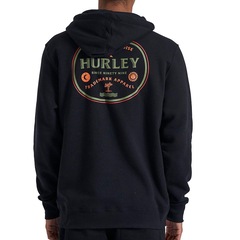 Blusão de Moletom Hurley Canguru Bottle WT25 com Capuz - Masculino - Foto 2