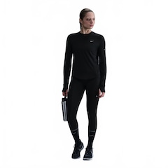 Camiseta Manga Longa Nike Dri-FIT Swift Crew - Feminina - Foto 1