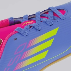 Chuteira de Futsal adidas F50 Club - Infantil - Foto 7