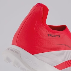 Chuteira de Society adidas Predator League LL - Adulto - Foto 6