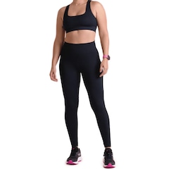 Calça Legging Lupo Sem Costura Canelada - Feminina - Foto 1