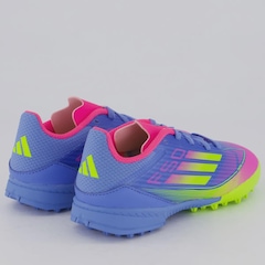 Chuteira de Society adidas F50 League - Infantil - Foto 3