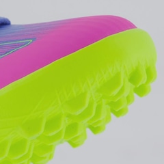 Chuteira de Society adidas F50 League - Infantil - Foto 8