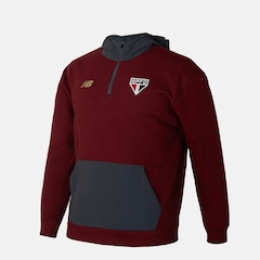 Blusão com Capuz Viagem Spfc 2025 New Balance - Masculino - Foto 2