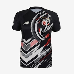 Camisa de Pré Jogo do São Paulo 2025 New Balance - Feminina - Foto 1
